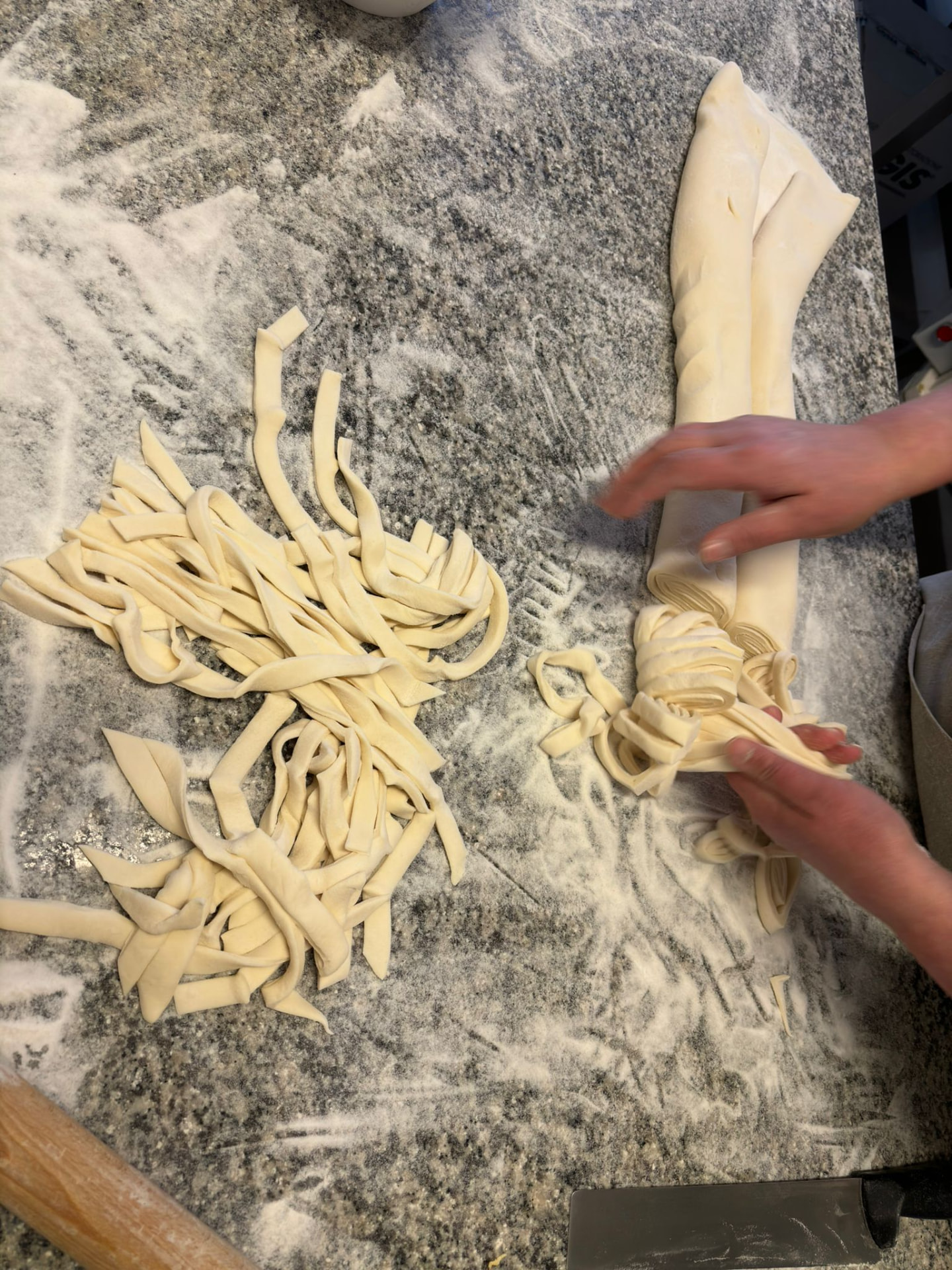 Si aprono le tagliatelle